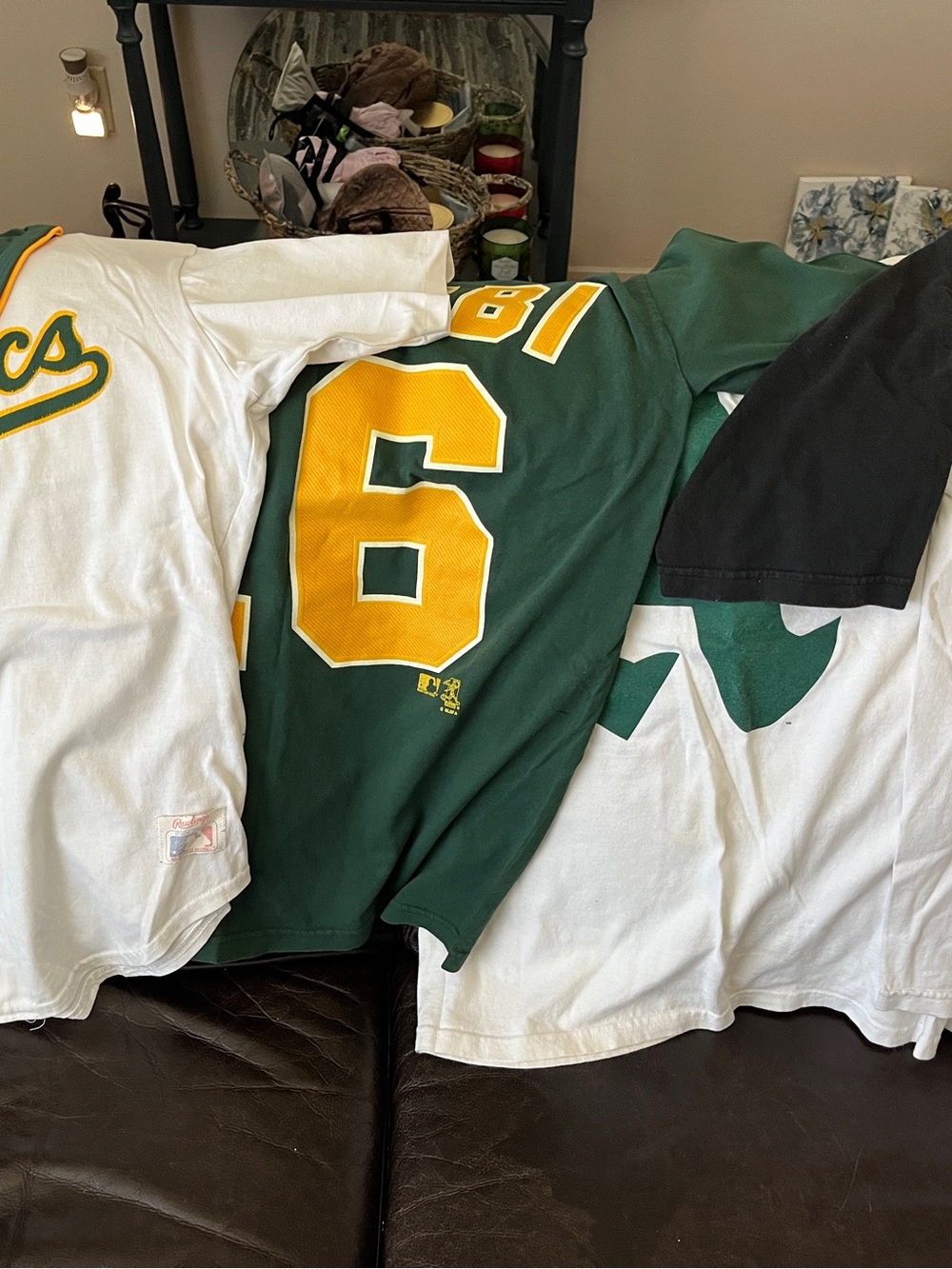 MLB "Athletics" Baseball shirts HUGE lot. - Picture 5 of 7